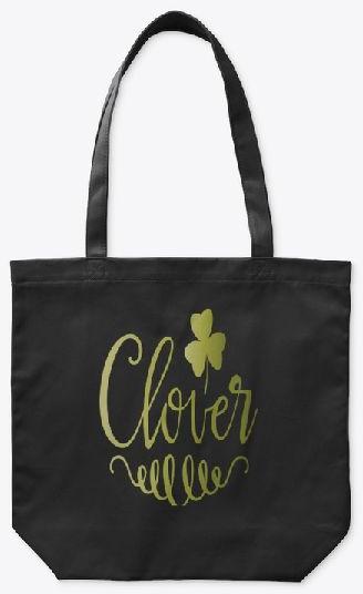 Clover Organic Tote Bag, Size : Multisizes
