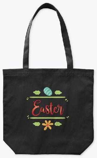 Easter Organic Tote Bag, for Shopping, Size : Multisizes