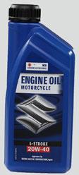 0.8L Suzuki Genuine Castrol Oil 20W40, for Bike Engine, Form : Liquid