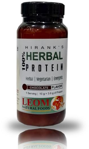 Hirank Herbals Chocolate Protein Powder- Enhanced Activity Improved Alertness Height Improvement