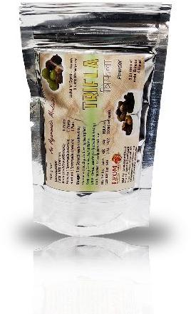 Hirank Herbals Trifla Powder With Amla, Baheda and Haritaki- Improve Digestive System Complete Bod