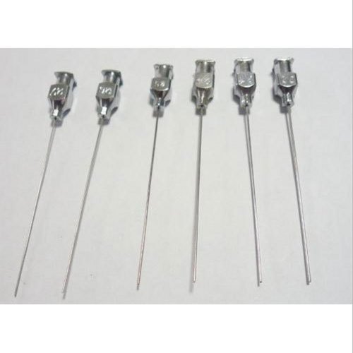 Stainless Steel Glue Dispensing Needles, Color : Silver