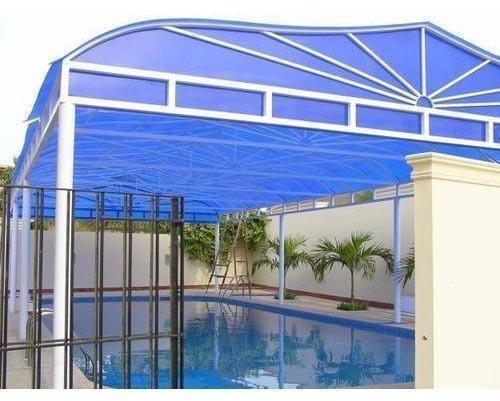 Swimming Pool Shed, Color : Blue