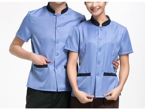 Unistitch Linen Plain housekeeping uniform, Gender : Unisex