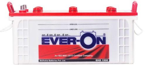 150AH EVER- ON Commercial Vehicle Battery, Feature : Fast Chargeable, Heat Resistance