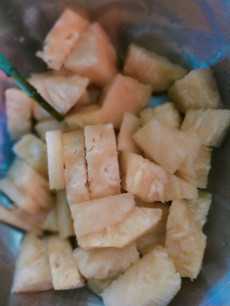 Fresh pineapple fruit