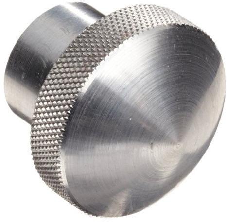 Stainless Steel Knurled Nut, Shape : Round