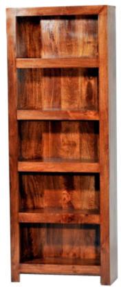 Polished Wooden Rectangular Bookcase, for Home Use, Library Use, Feature : Fine Finishing, Light Weight