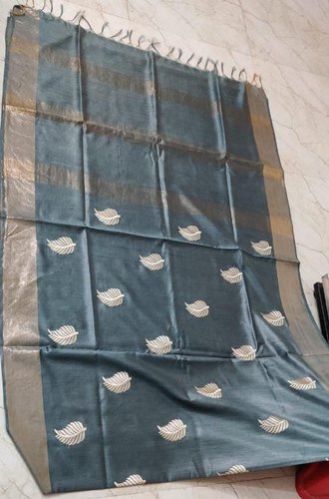 Embroidered Silk Saree, Occasion : Party Wear