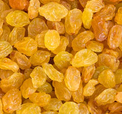 Elongated Yellow Raisins, Taste : Sweet