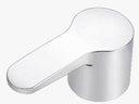 Chrome Zinc Faucet Handle