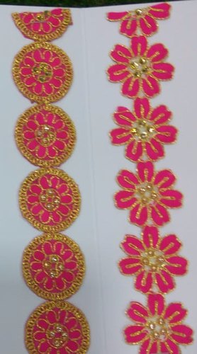 Aditya 200 gms Patch Embroidery Lace, Packaging Type : Roll