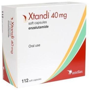 Xtandi 40mg Capsules pack -112'S ( Enzalutamide 40mg capsules - Astellas)
