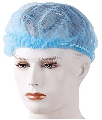 Non Woven Disposable Surgical Caps, Color : Blue