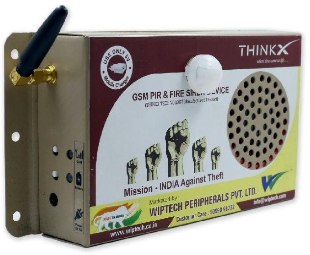 THINKX GSM PIR&FIRE ALARM SIREN, for Home Security, Office Security, Security Protecting, industry