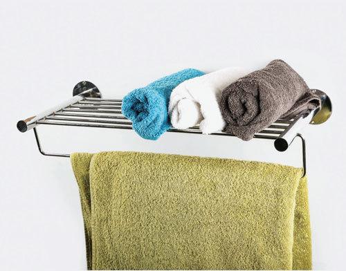 Stainless Steel Towel Rack, Width : 10 inch