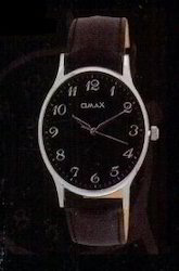 OMAX Leather Wrist Watches, Gender : Men