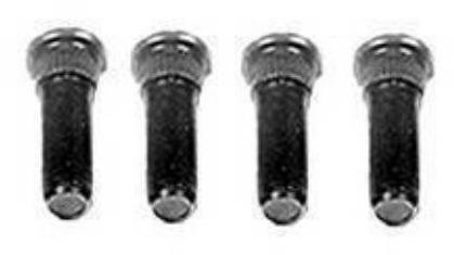 Round Polished Metal Hub Bolts, for Automobiles, Fittings, Size : Standard