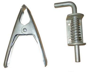 Polished Metal Spring Clamp, for Industrial, Technics : Hot Dip Galvanized