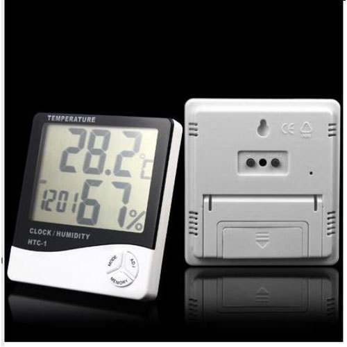 Digital Humidity Meter, Color : White