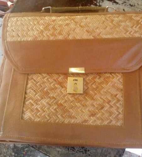 Plain Cane Office Bags, Feature : Elegant Style, Fine Quality