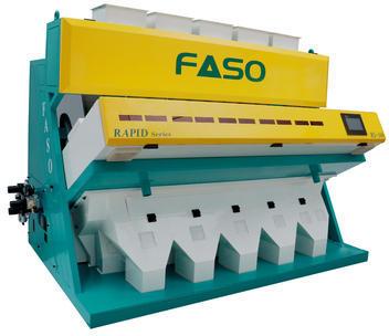 FASO 50-60 Hz Automatic Rice Sorting Machine, Capacity : 3 Tons Per/Hour