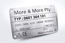 Aluminium Label