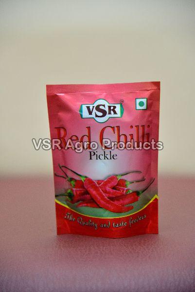 Red Chilli Pickle Pouch, for Home, Hotel, Restaurant