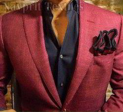 Poly Wool Pure wool Italian Suiting Fabric, Occasion : Casual, Party