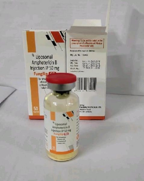 Liposomal amphotericin b 50 mg injection