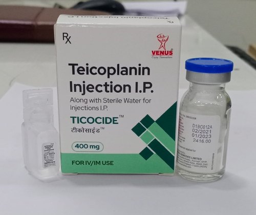 TEICOPLANIN 400MG INJECTION, for Anti-biotics, Feature : Antibiotic