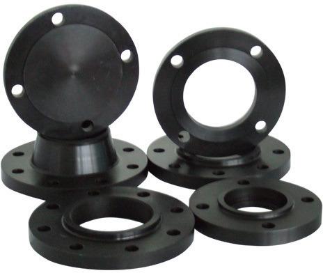 Round Carbon Steel Flanges, for Industrial Use, Specialities : Accuracy Durable, High Quality
