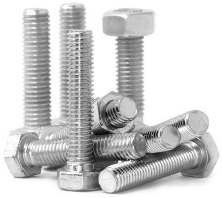 Hastelloy Bolts, Color : Silver