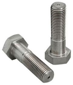 Inconel Bolts, for Fittings, Feature : Rigid design