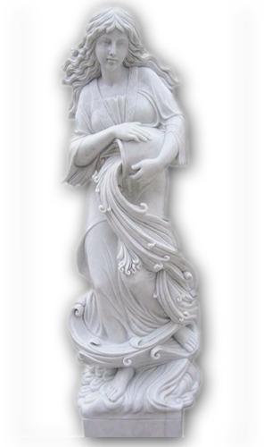 Marble Roman Lady Statue