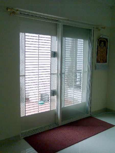 Rectangular Powder Coated Aluminium Aluminum Sliding glass doors, for Home, Office, Feature : Fine Finishing