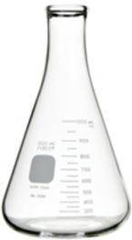 VL Glass Laboratory Flasks, Color : Transparent