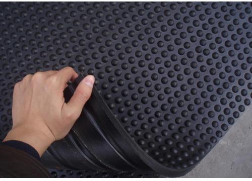 Recycled Rubber Mats, Color : Black