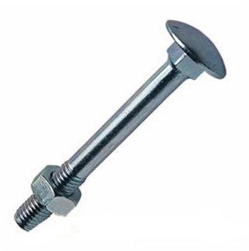 Stainless Steel Half Threaded Carriage Bolt, Length : 5 mm - 100 mm
