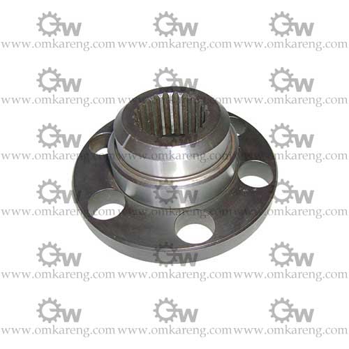 Round Polished Carbon Steel Coupling Flange, for Industrial, Color : Grey