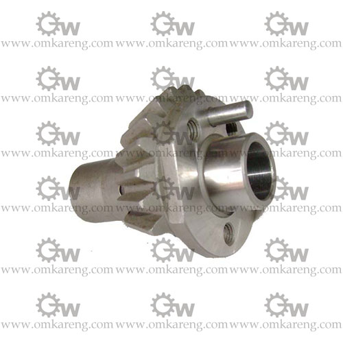 Polished Stainless Steel Selector Bewel Gear, for Industrial Use