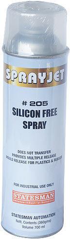 Statesman 205 Silicon Free Spray, for Industrial, Color : Transparent