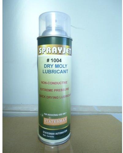 Statesman Dry Moly Lubricant Spray, for Industrial, Color : White