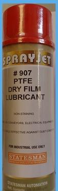 PTFE Dry Film Lubricant Spray, for Industrial, Color : Transparent