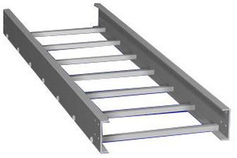Stainless Steel ladder cable tray, Length : 2.5 Meter