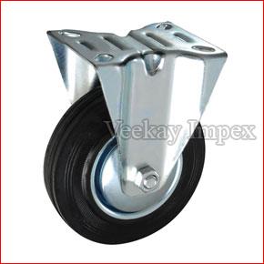Trolley Rubber Caster Wheel