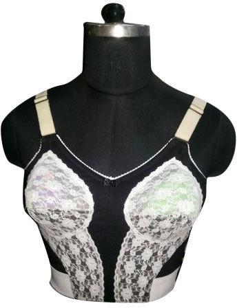 Show Nice Corset Bra, Color : White Black