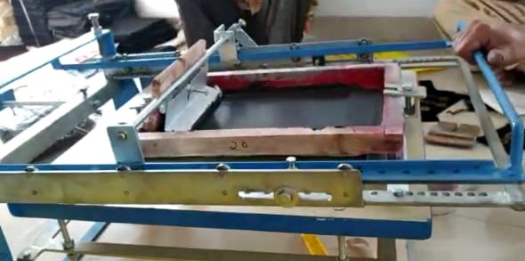 Flat Bed Screen Printing Machine