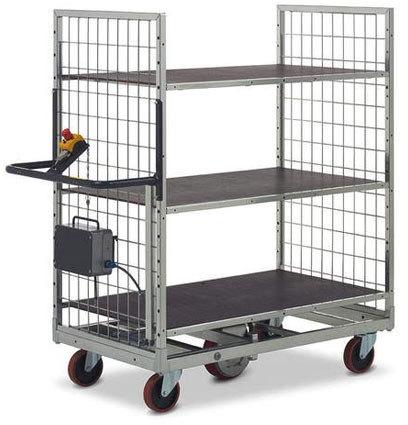 Syncaxis Stainless Steel Logistics Trolley, Capacity : 500 Kg