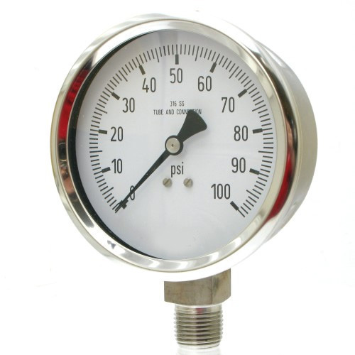 Waaree Pressure Gauges, Display Type : Analog